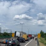 Aglomerație pe A2