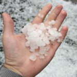 grindină / Facebook Meteoplus