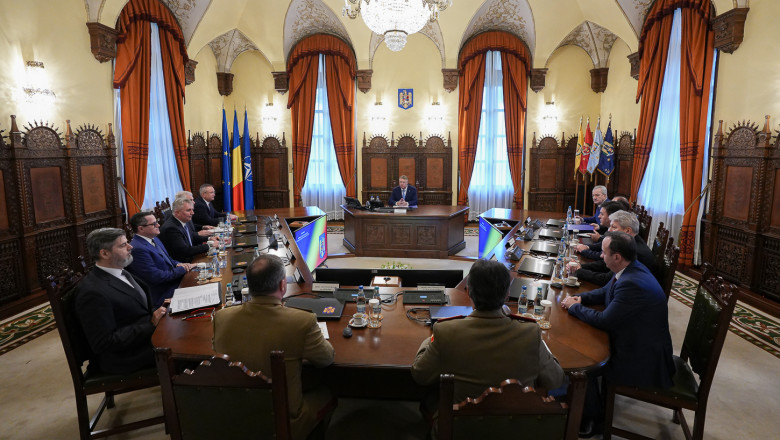 CSAT se reunește în ședință la Cotroceni. Securitatea și apărarea României, pe ordinea de zi