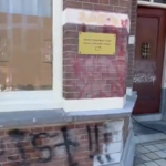Ambasada Belarusului la Haga / captură video
