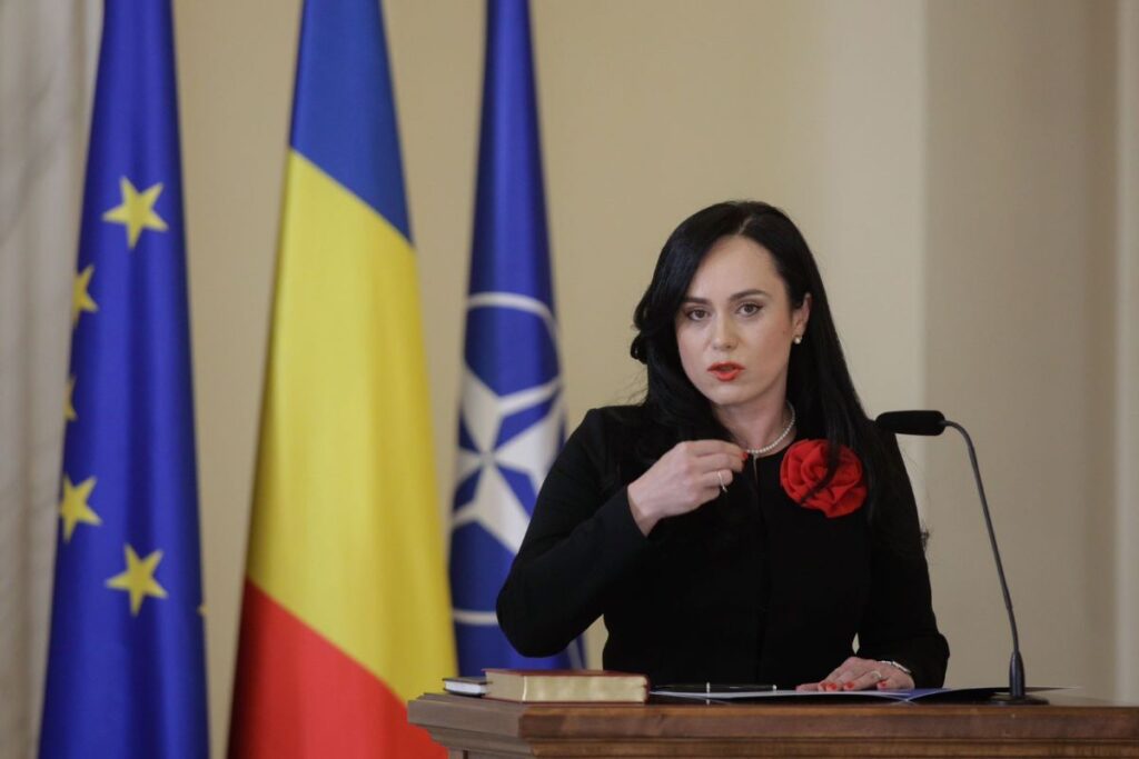 Ceremonie de depunere a jurământului de învestitură a Simonei Bucura Oprescu, ministrul Muncii și Solidarității Sociale