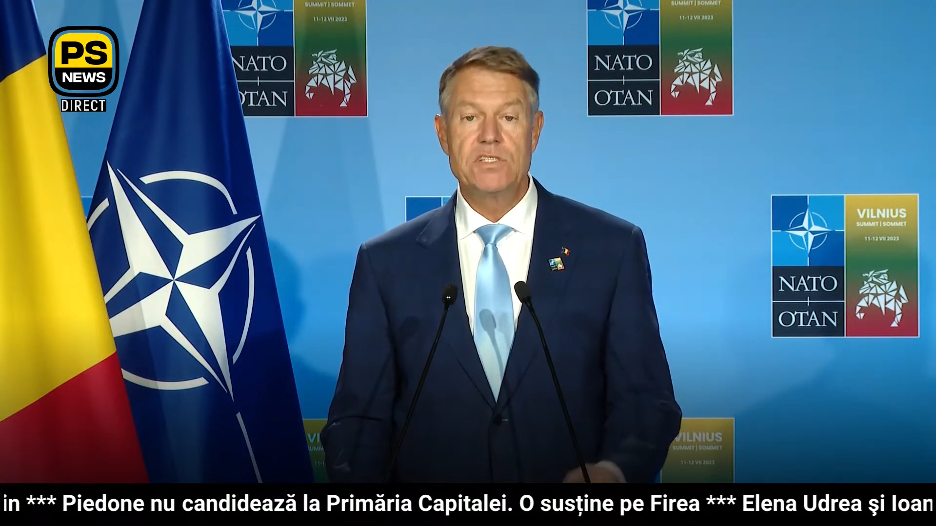 În direct la PS News de la Sumitul NATO de la Vilnius