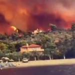 incendii Grecia captură video