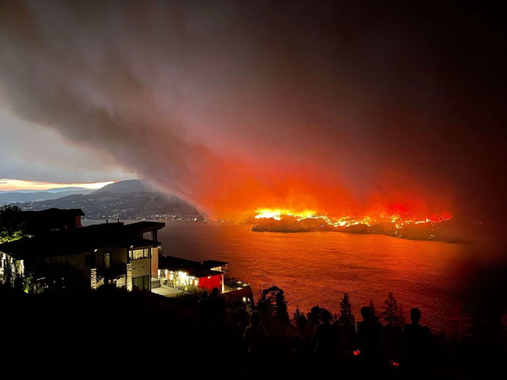 incendii în Canada