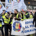 protest politisti
