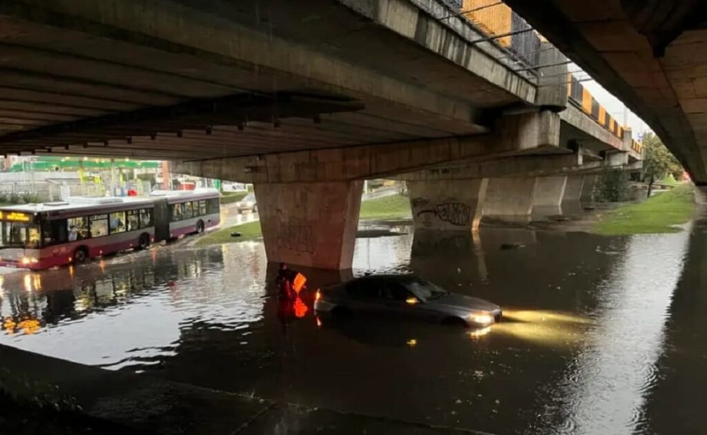 furtună la Cluj ploi