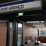 Staţia de metrou Tudor Arghezi din Berceni. Sursă foto: Inquam Photos / George Călin