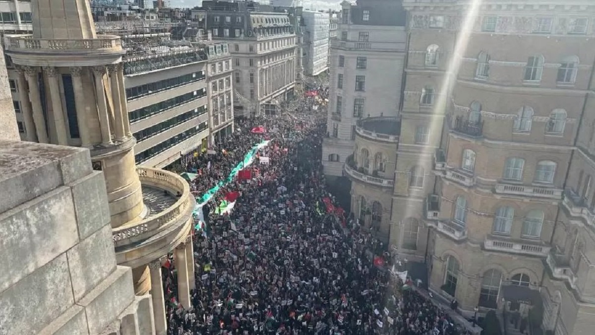 protest Londra