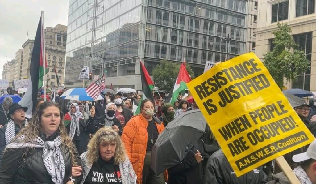 protest proPalestina