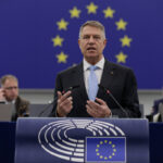 Klaus Iohannis, în Parlamentul European, sursa: Inquam Photos / Octav Ganea