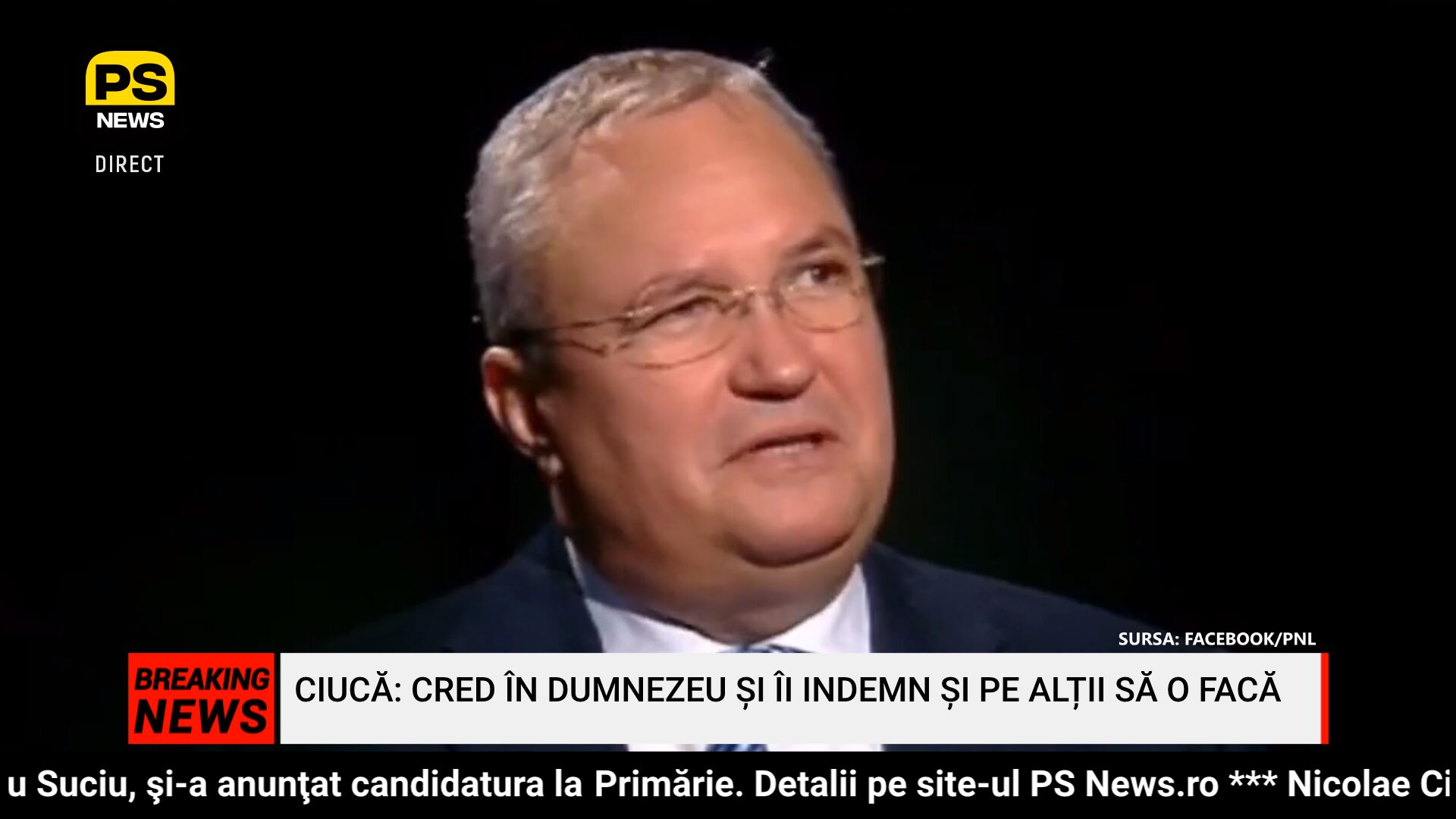 PS News TV | Partea a 3-a | Nicolae Ciucă, anunț de ultimă oră