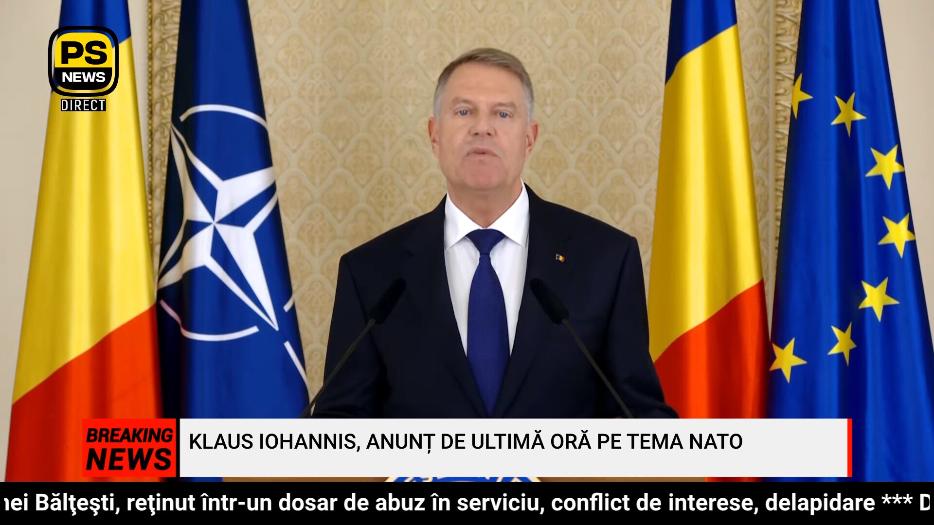 PS News TV | Președintele Klaus Iohannis, anunț de ultimă oră pe tema NATO