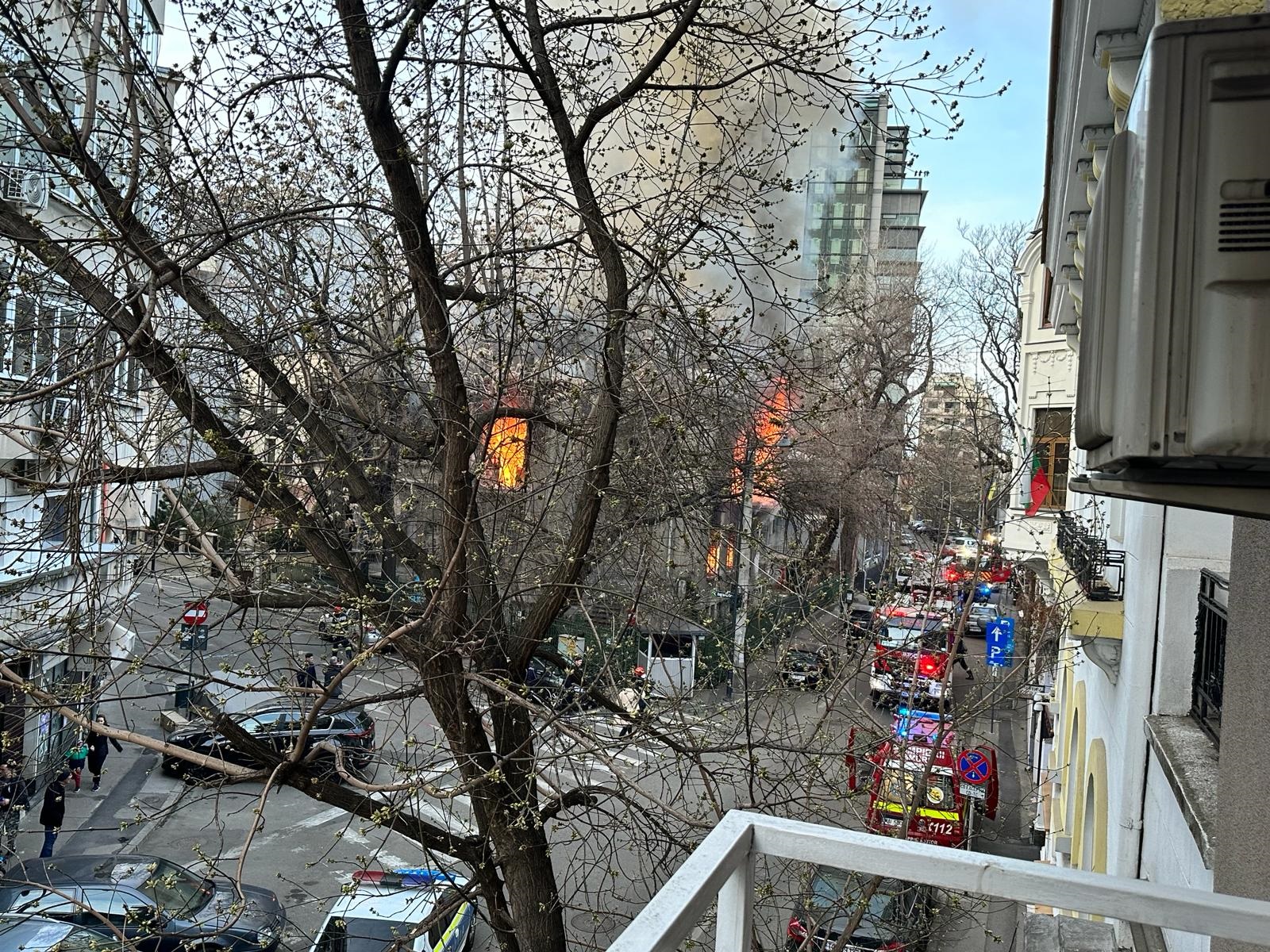 Incendiu București