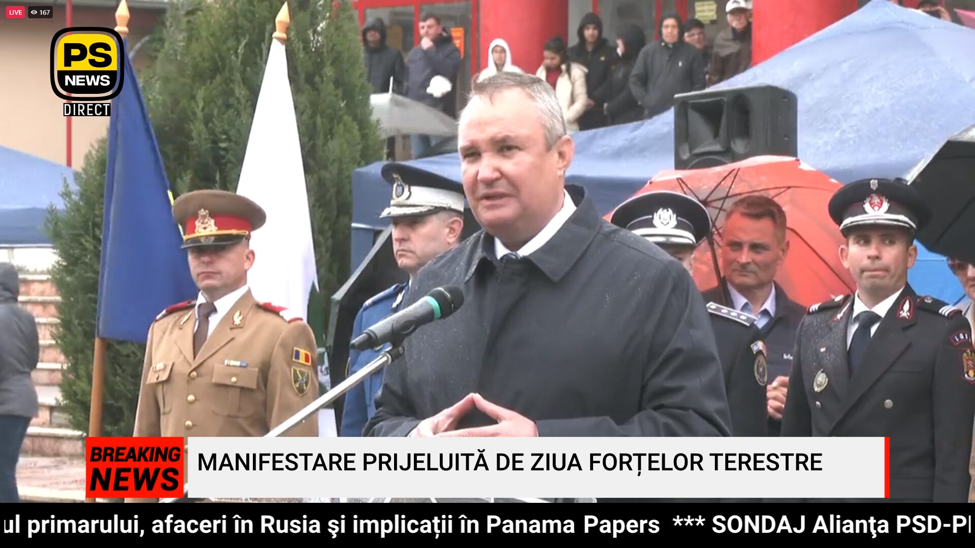 PS News TV | Președintele PNL, Nicolae Ciucă, în direct la PS News TV