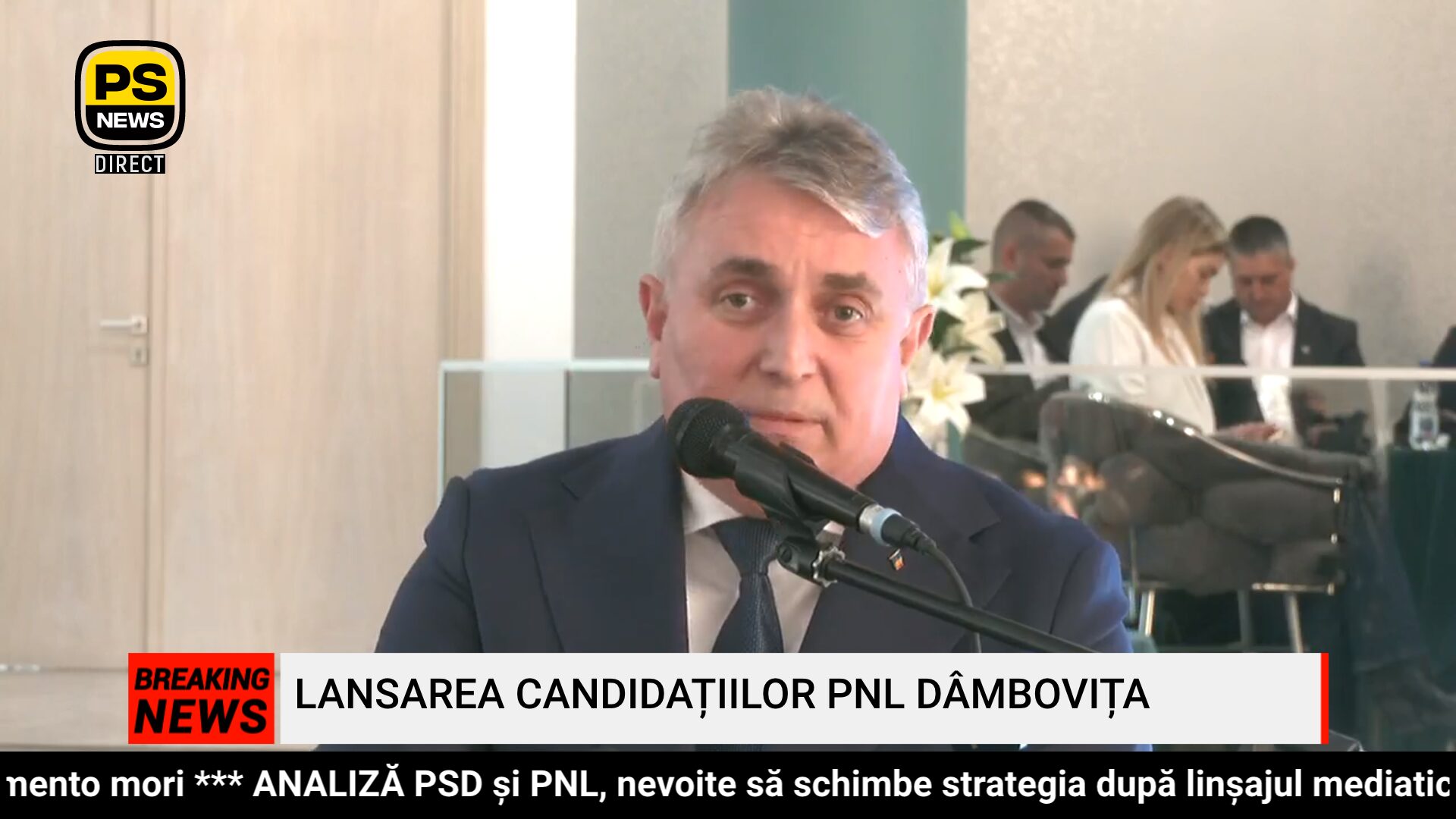 PS News TV | PNL Dâmbovița | Nicolae Ciucă și Lucian Bode, în direct