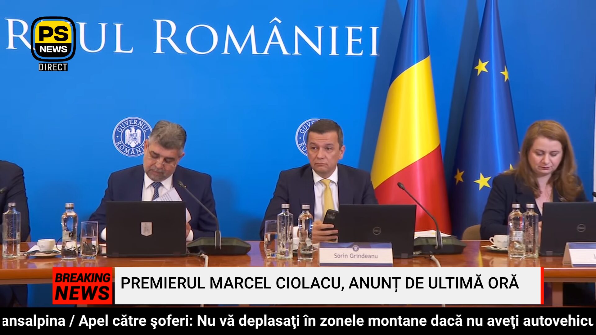PS News TV | Ședință de Guvern la Timișoara