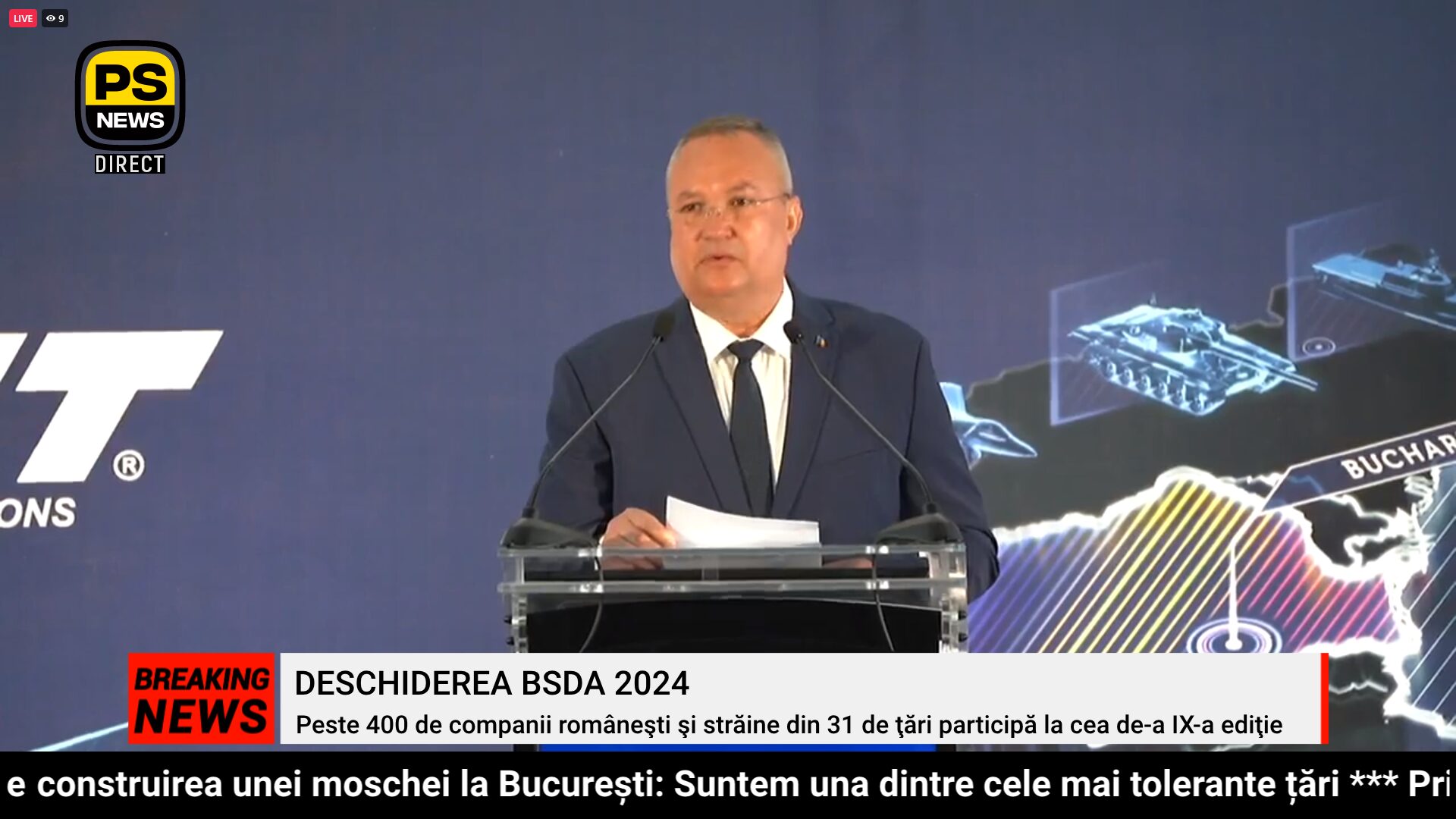 PS News TV | BSDA 2024 | Președintele PNL, Nicolae Ciucă, anunț de ultimă oră