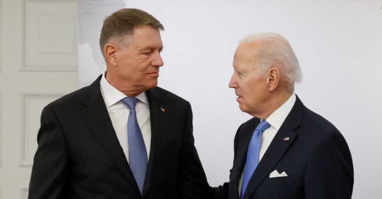 Preşedintele Klaus Iohannis, primit la Casa Albă de preşedintele Joe Biden