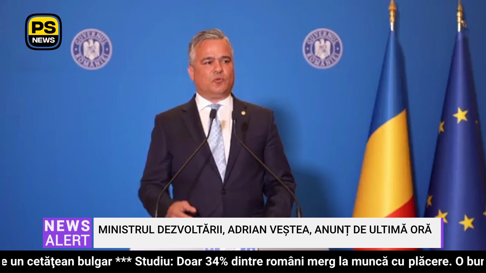 Ministrul Dezvoltării, Adrian Veștea, anunț de ultimă oră