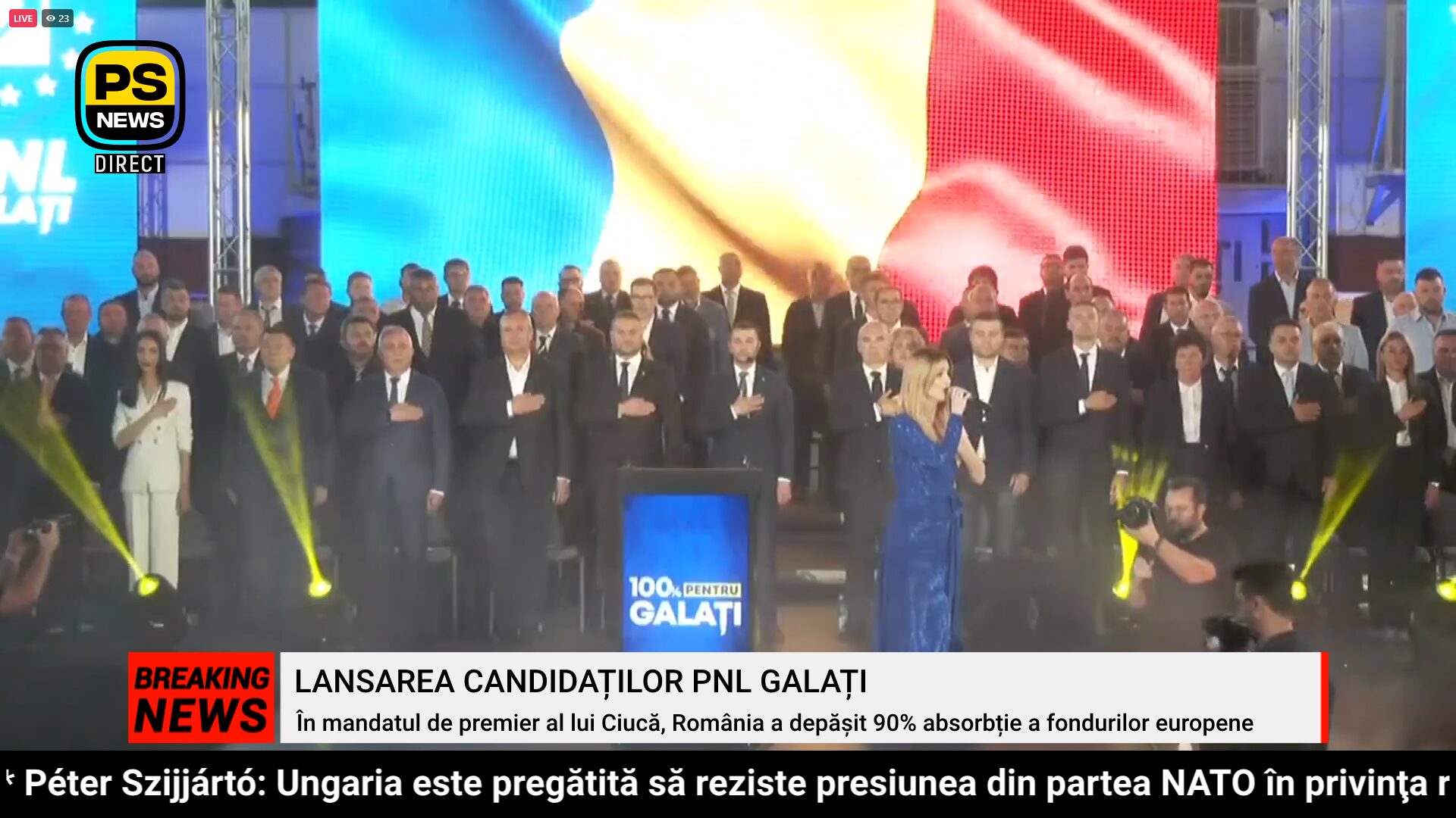 PS News TV | Lansarea candidaților PNL Galați