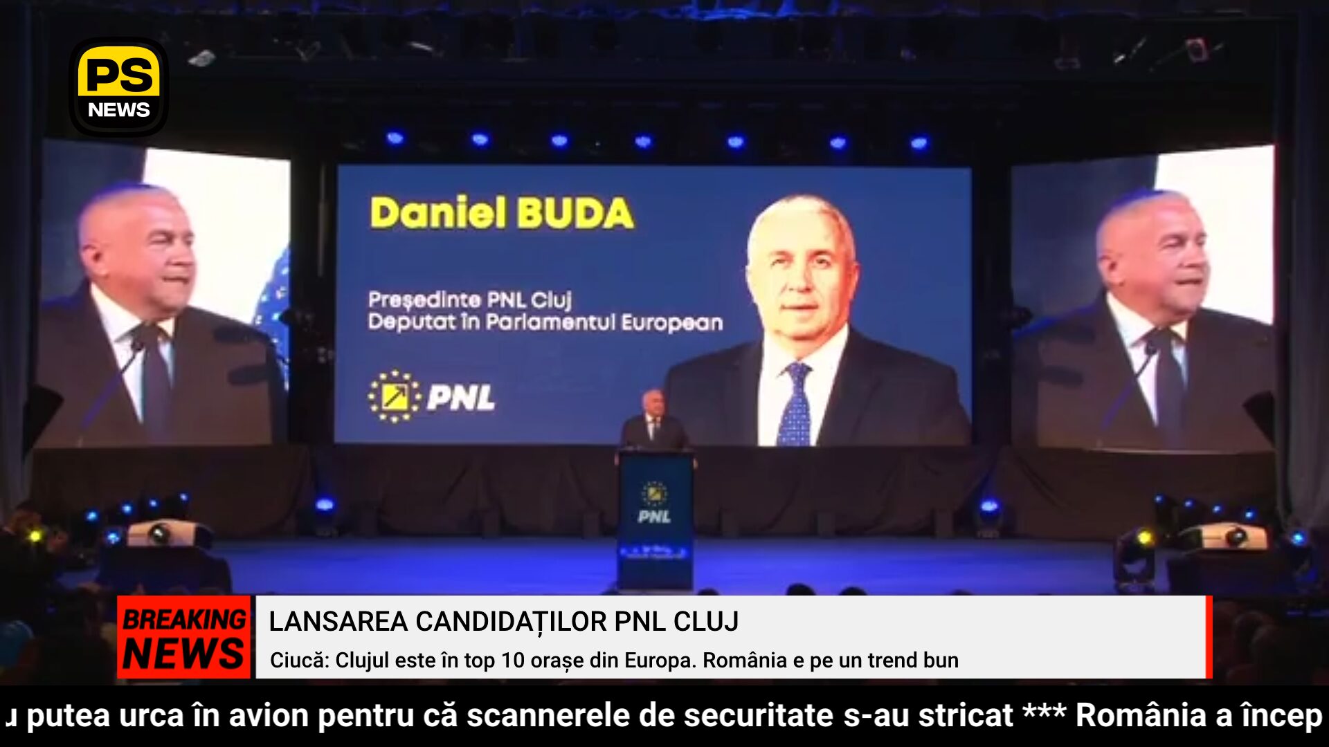 PS News TV | Lansarea candidaților PNL din județul Cluj