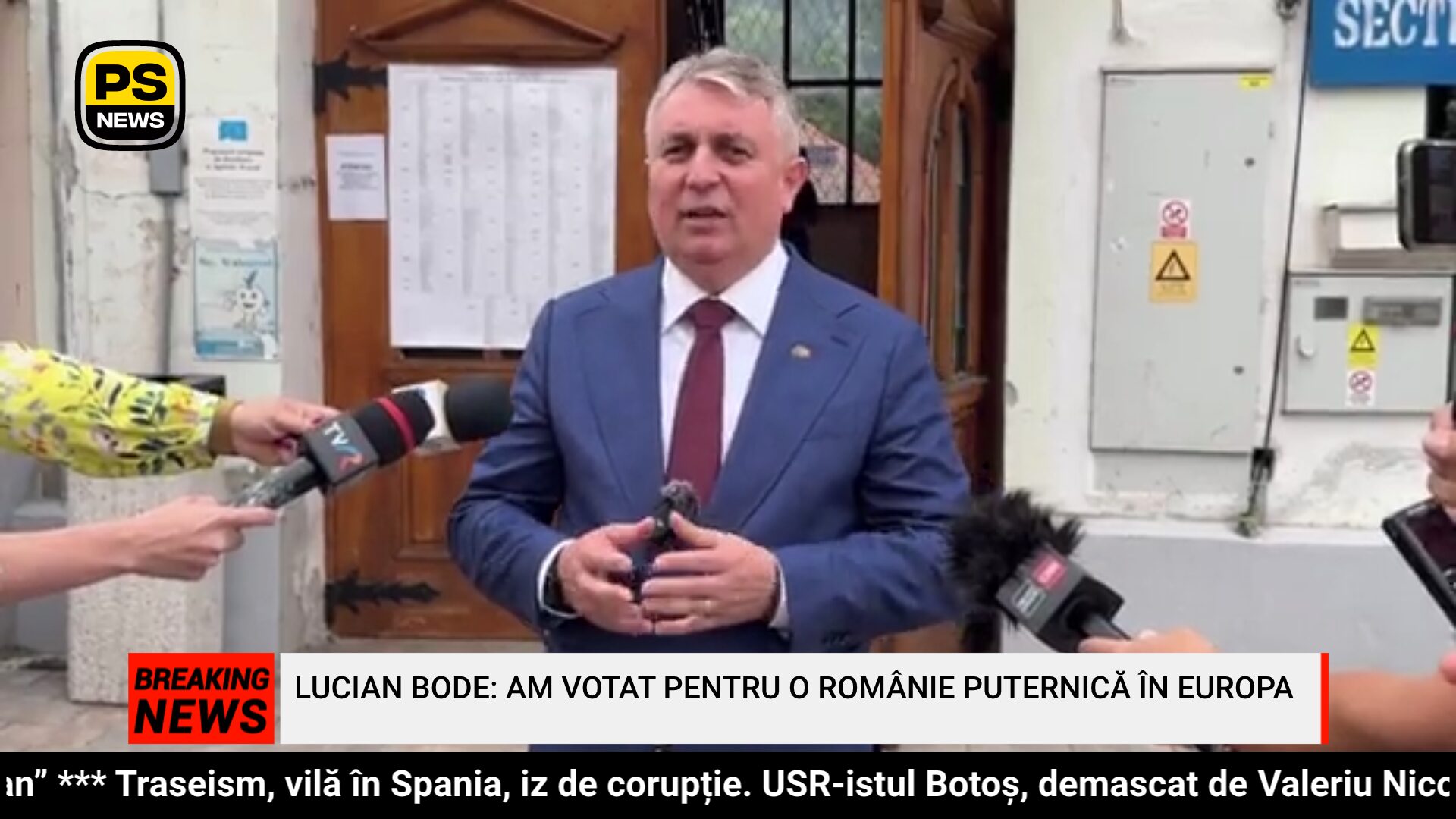 PS News TV | Bode: Am votat pentru România puternică în Europa
