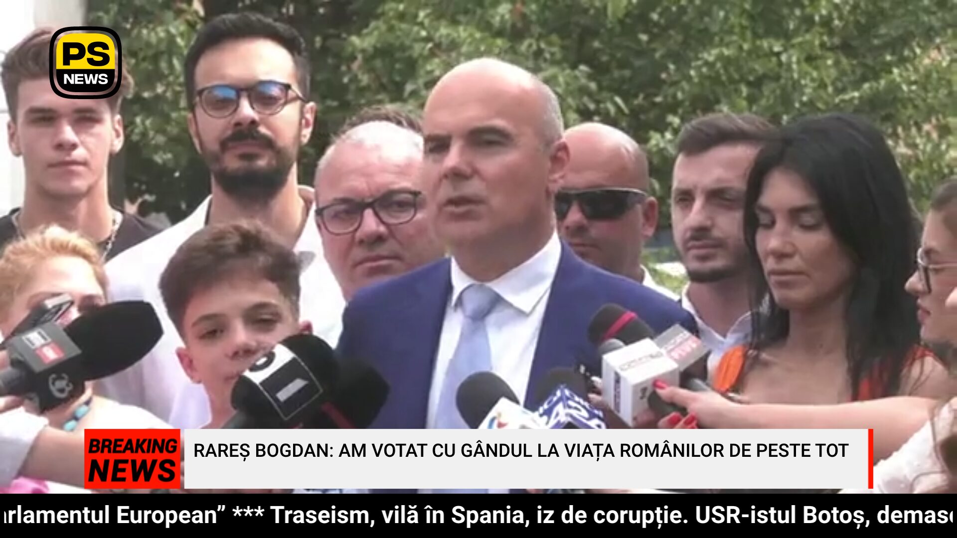 PS News TV | Rareș Bogdan: Am votat cu gândul la viaţa românilor de peste tot
