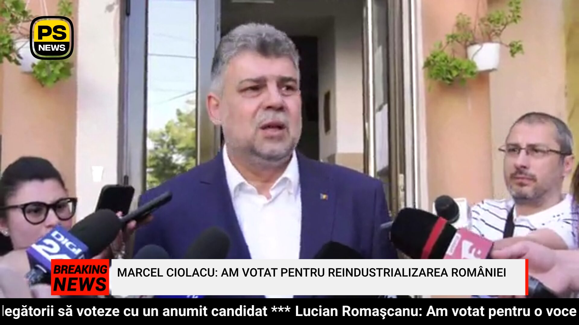 PS News TV | Marcel Ciolacu: Am votat pentru reindustrializarea României