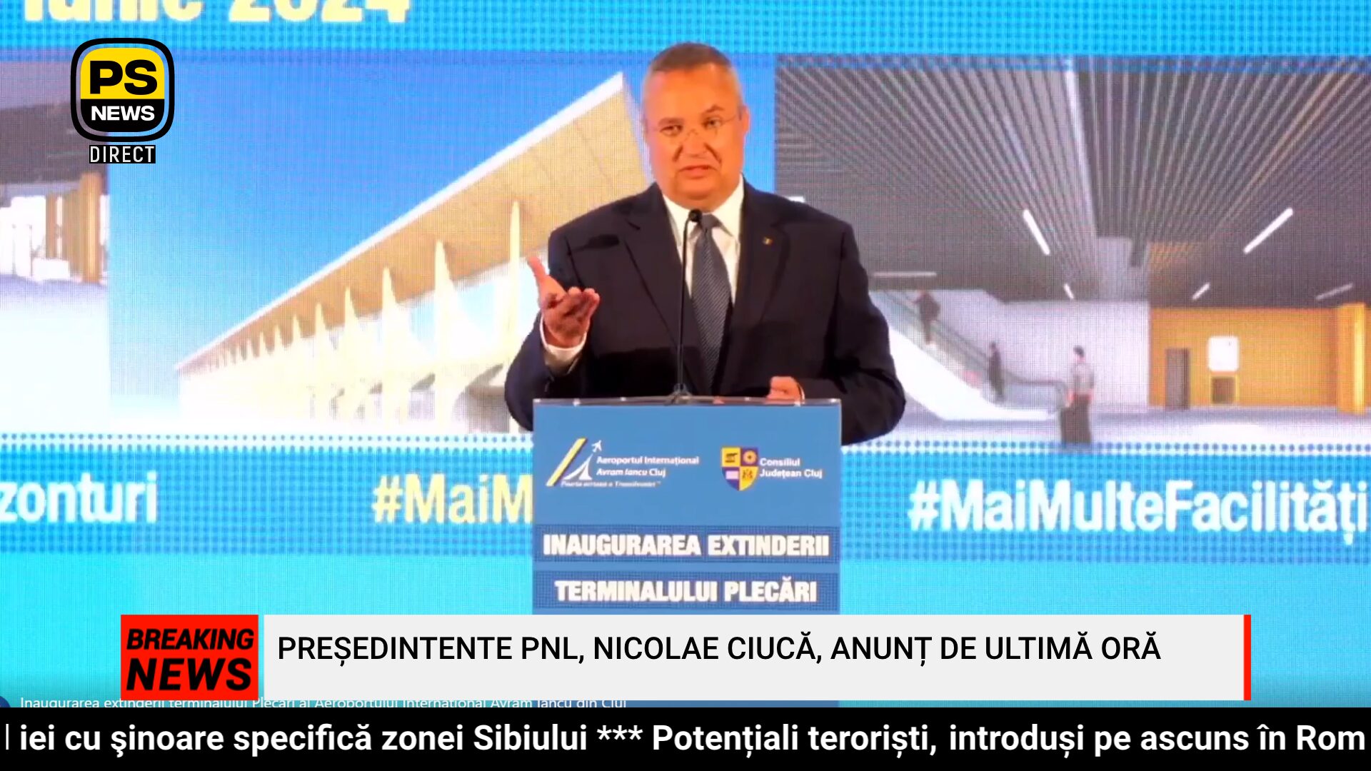 PS News TV | Președintele PNL, Nicolae Ciucă, anunț de ultimă ora
