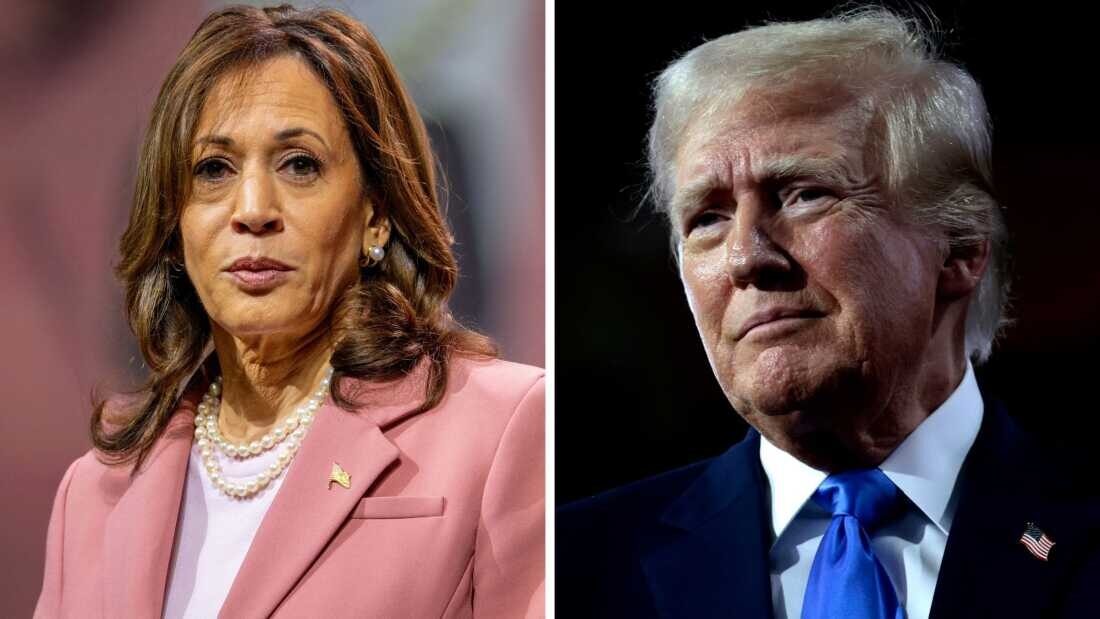 Kamala Harris și Donald Trump