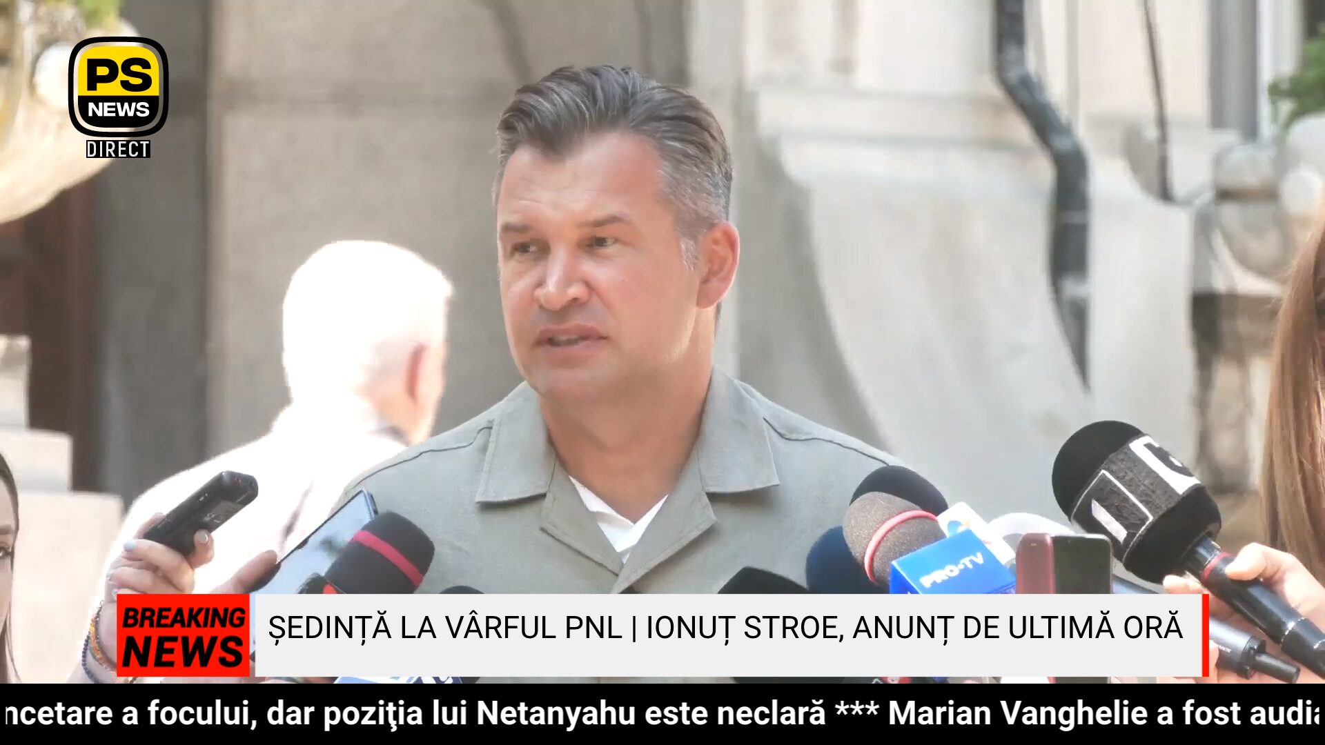 PS News TV | Declarații de ultimă oră de la sediul PNL