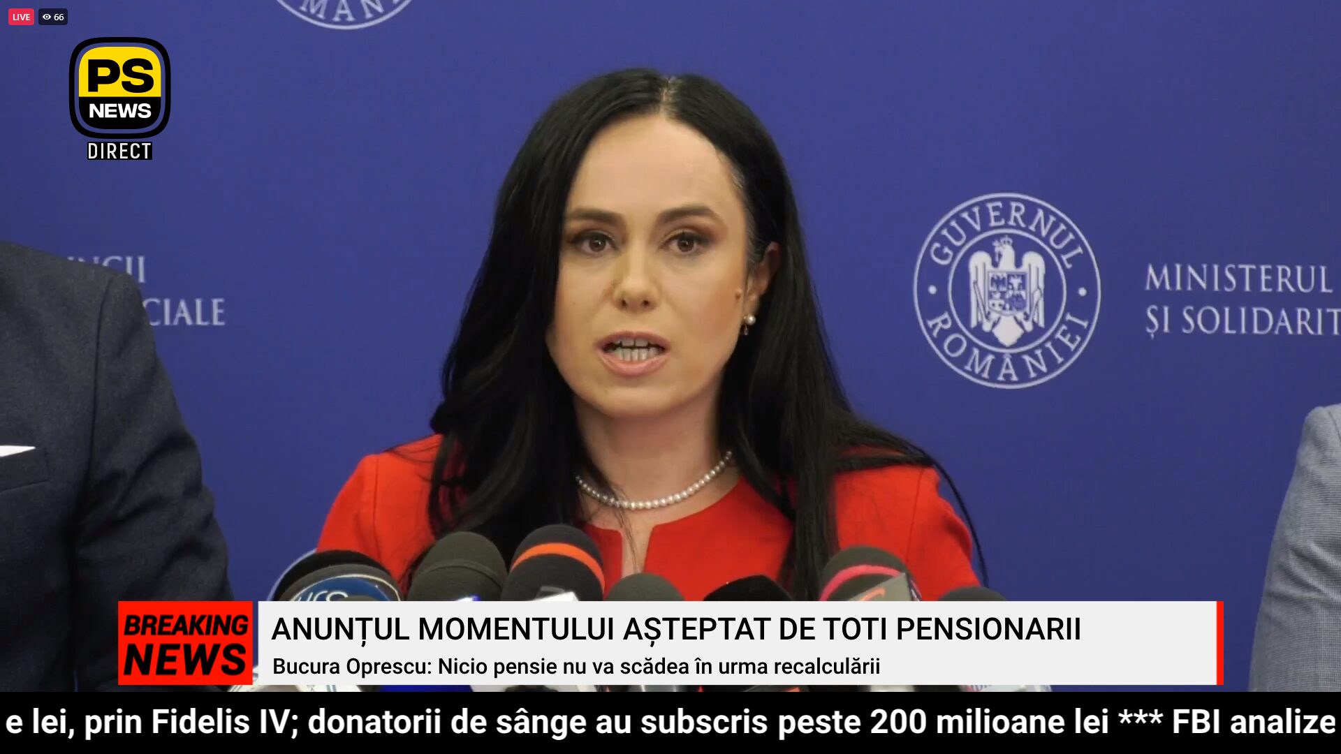 PS News TV | Ministrul Muncii, Simona Bucura-Oprescu, anunțul momentului