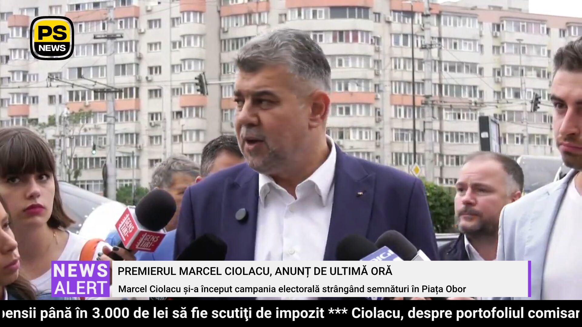 PS News TV | Premierul Marcel Ciolacu, anunț de ultimă oră