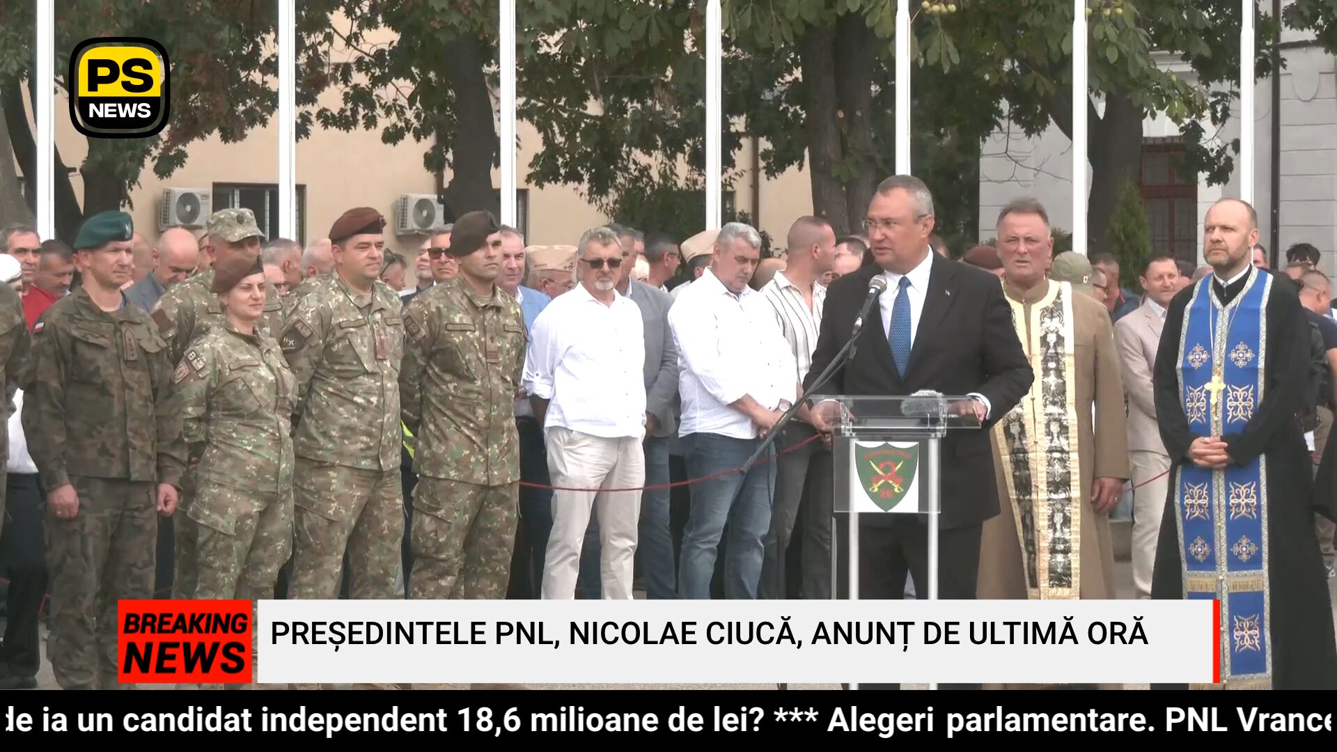 PS News TV | Președintele PNL, Nicolae Ciucă, anunț de ultimă oră