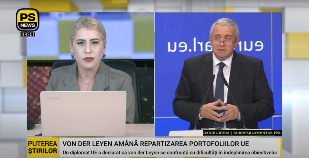 Daniel Buda, invitat Puterea Știrilor 10.09