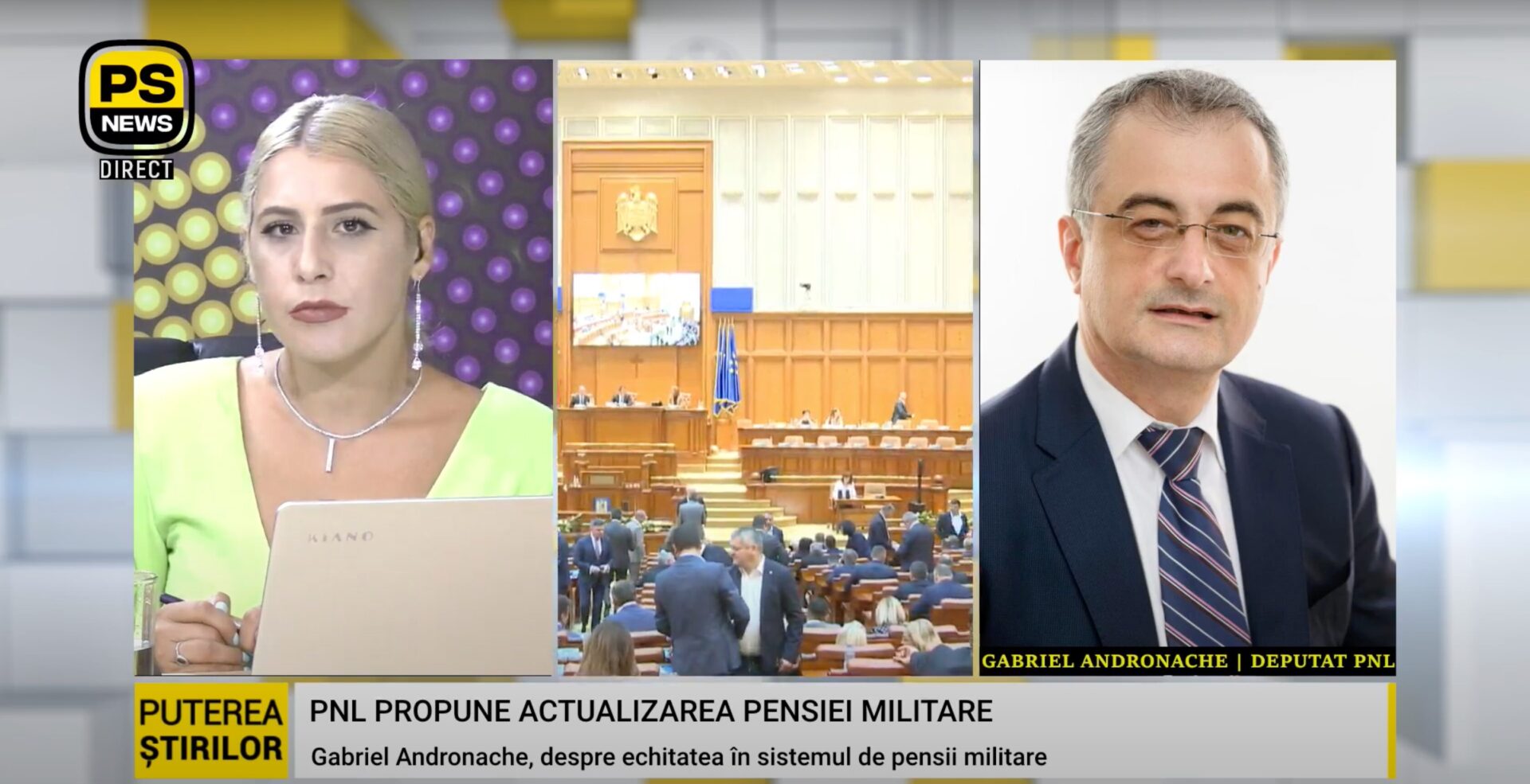 Gabriel Andronache, invitat Puterea Știrilor 12.09