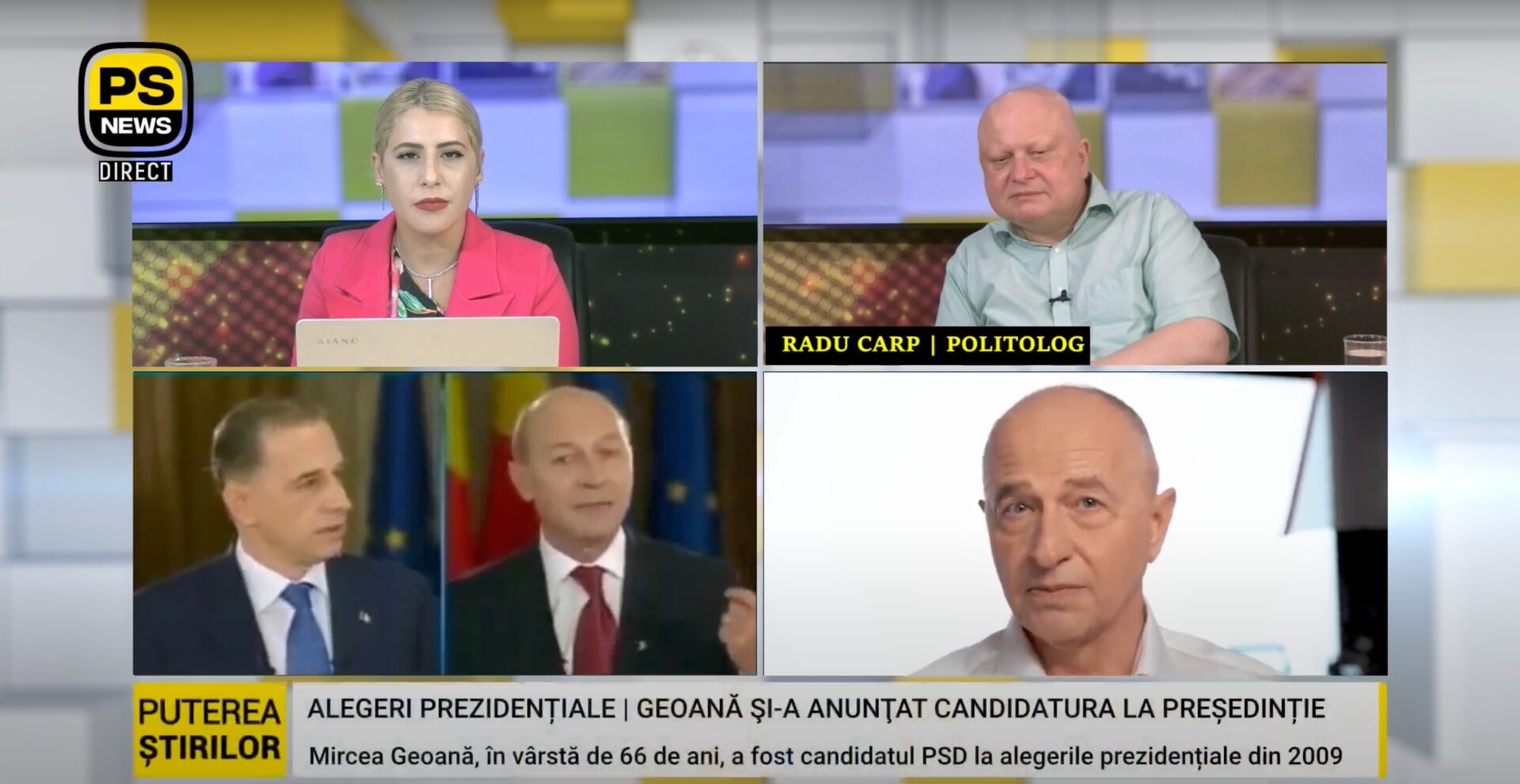 Radu Carp, invitat Puterea Știrilor 11.09