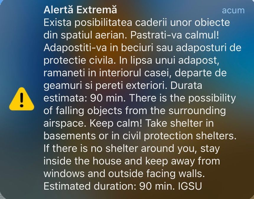 UPDATE: Atac cu drone la graniţa României, 4 avioane de luptă, ridicate de la sol