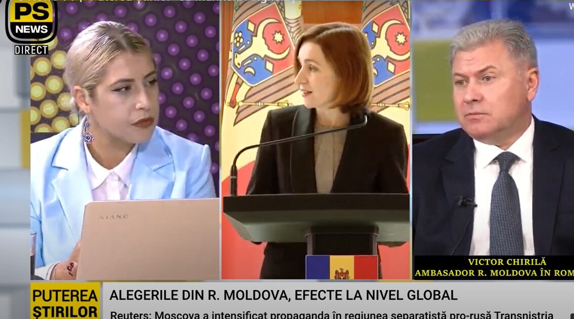 VIDEO V. Chirilă, ambasador R. Moldova: Cetățenii pot vota în secțiile din România cu sau fără înregistrare prealabilă