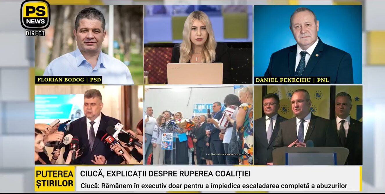 VIDEO Florian Bodog, la Puterea Știrilor: PSD exclude un guvern cu AUR