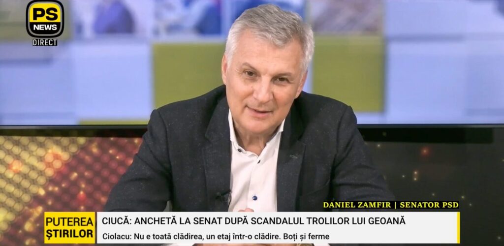 Daniel Zamfir, invitat Puterea Știrilor 31.10