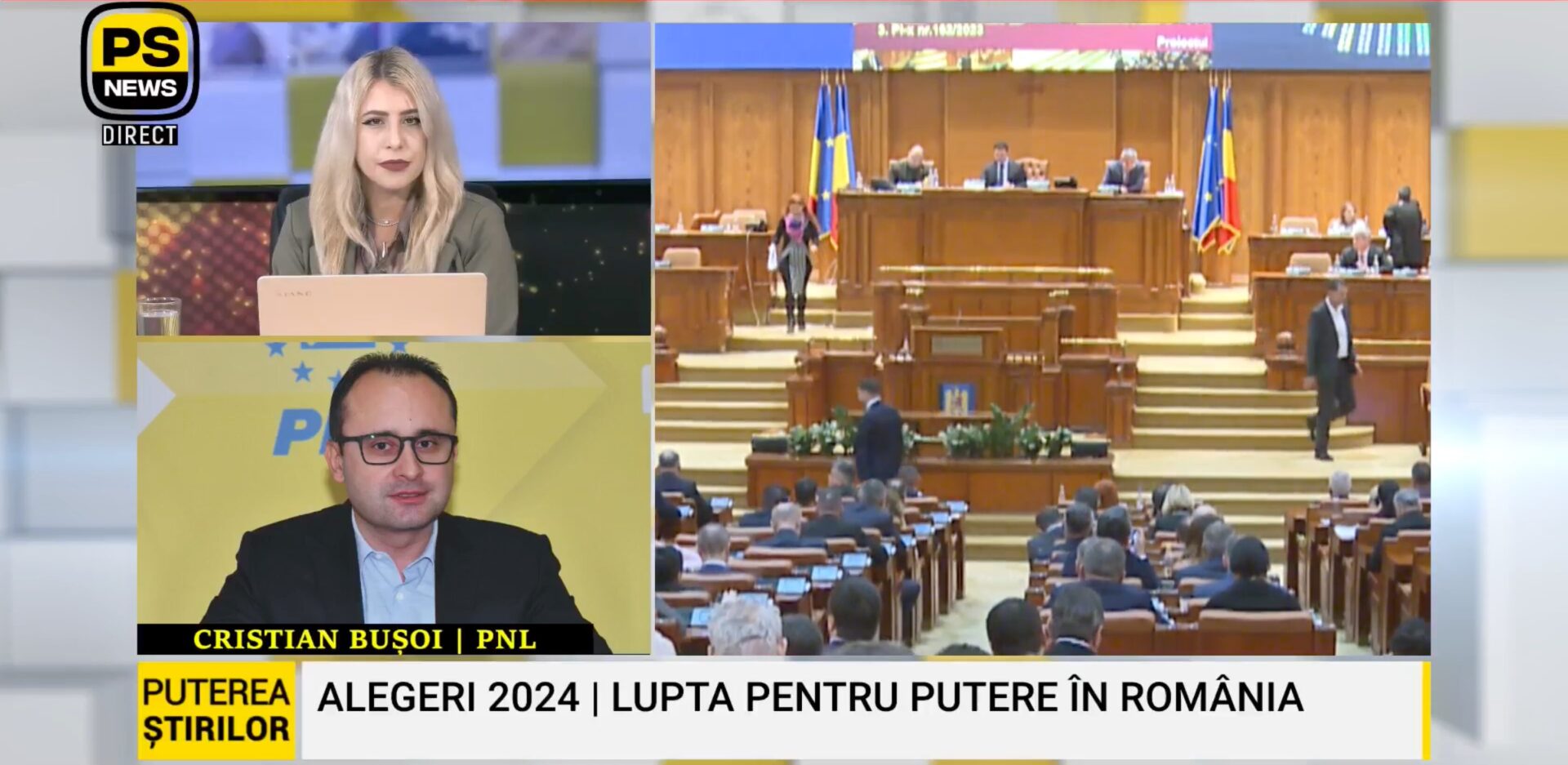 Cristian Bușoi, invitat Puterea Știrilor 14.10