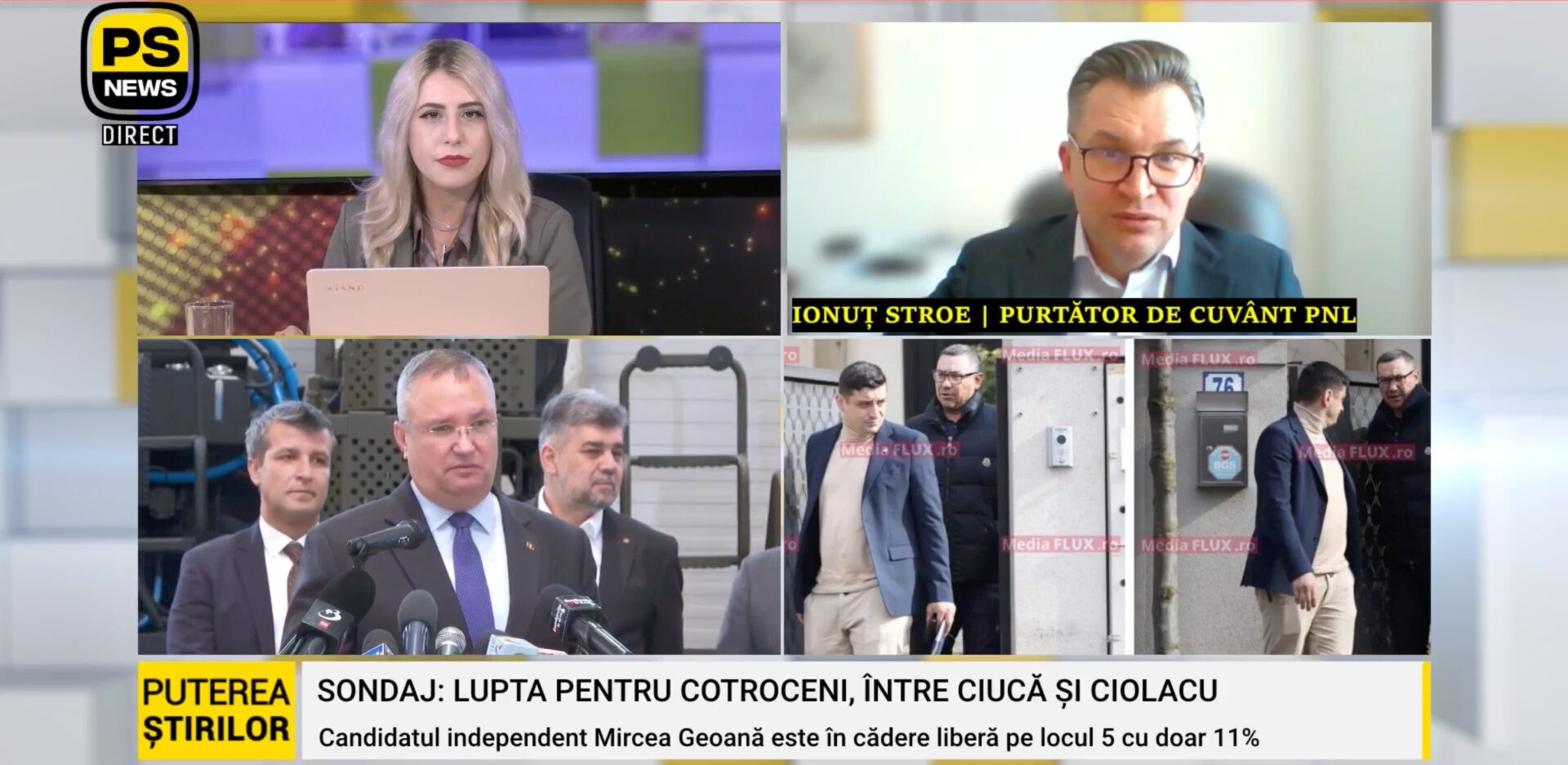 Ionuț Stroe, invitat Puterea Știrilor 22.10