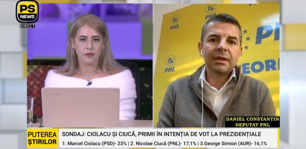 Daniel Constantin, invitat Puterea Știrilor 30.10