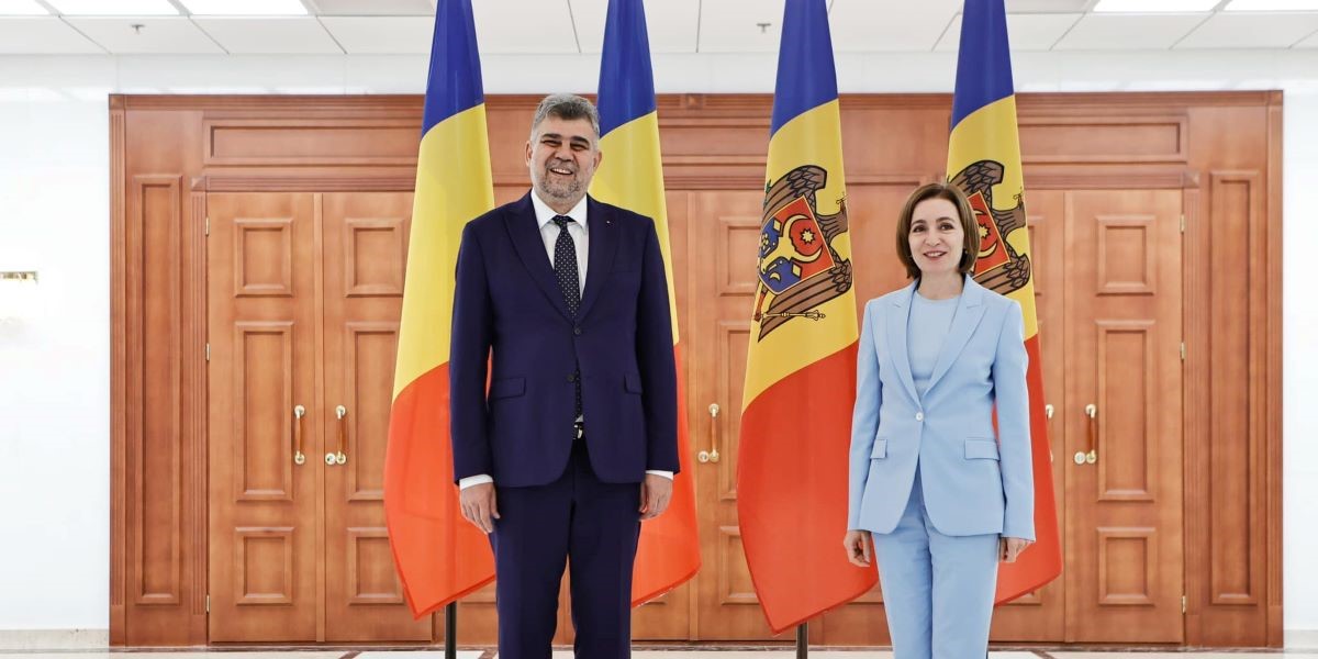 Marcel Ciolacu, în cadrul întrevederii cu Maia Sandu: România crede în vocaţia europeană a R.Moldova