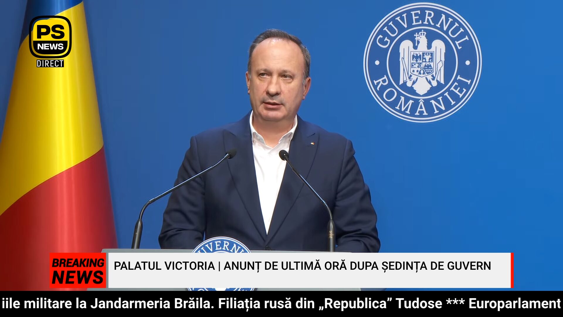 PS News TV | Palatul Victoria | Anunț de ultimă oră după ședința de guvern