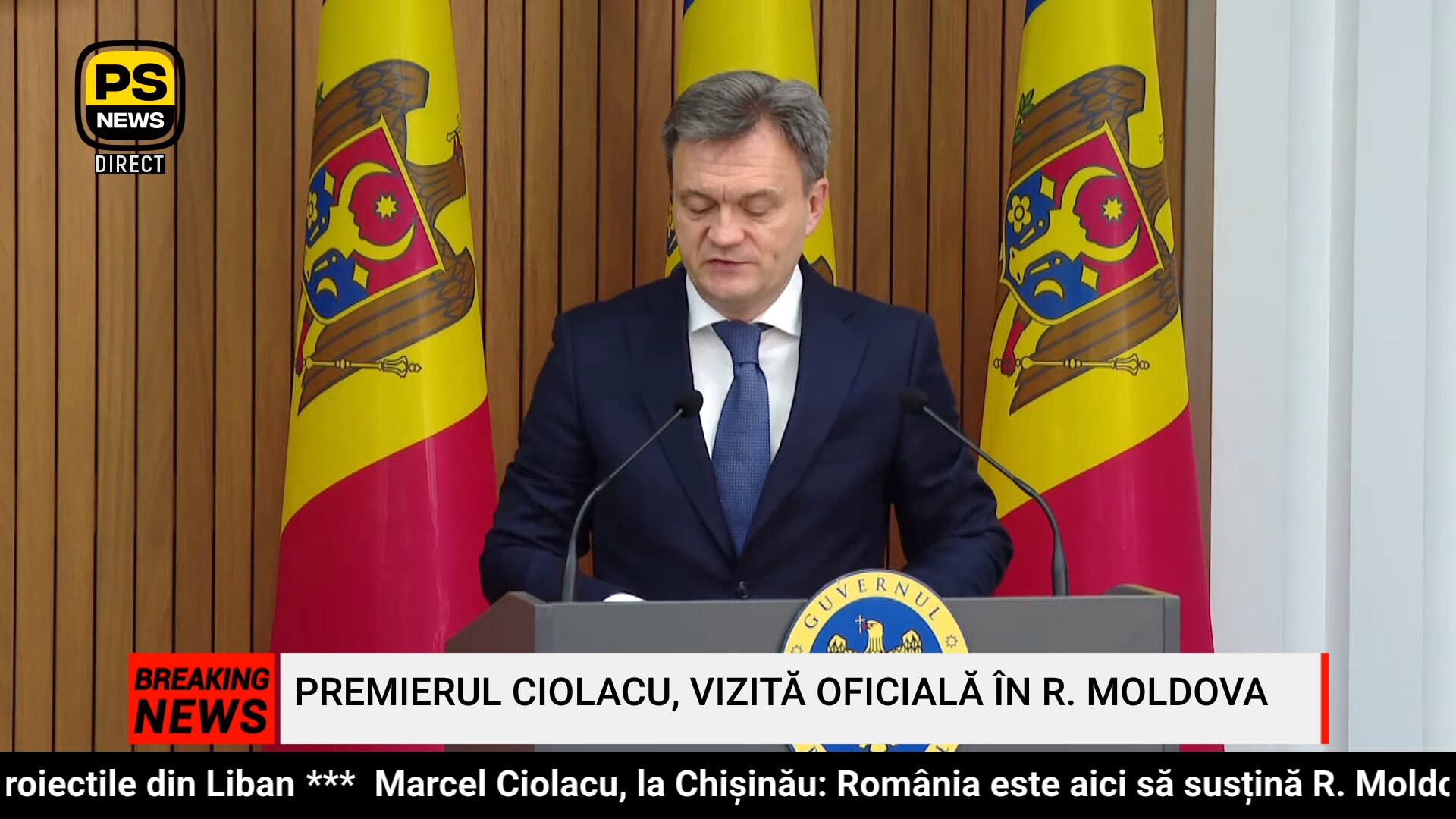 PS News TV | Premierul Ciolacu, vizită oficială în R. Moldova