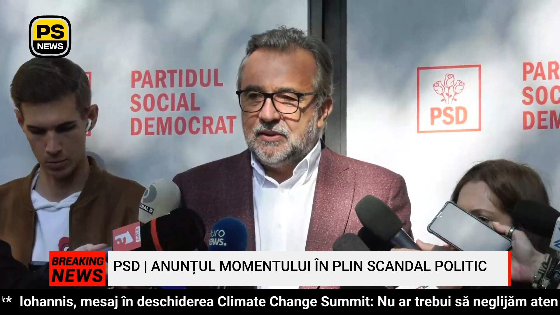 PS News TV | Declarații de ultimă oră de la sediul PSD