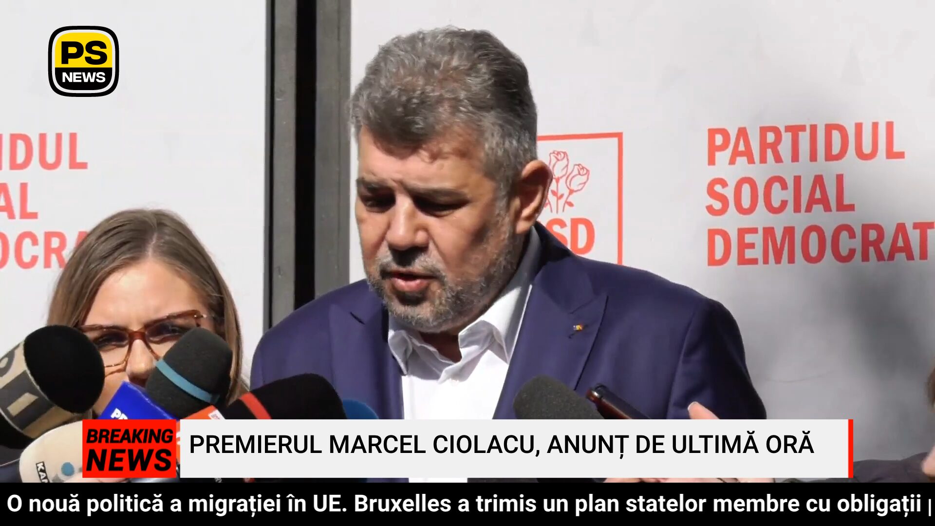 PS News TV | Premierului Marcel Ciolacu, anunț de ultimă oră