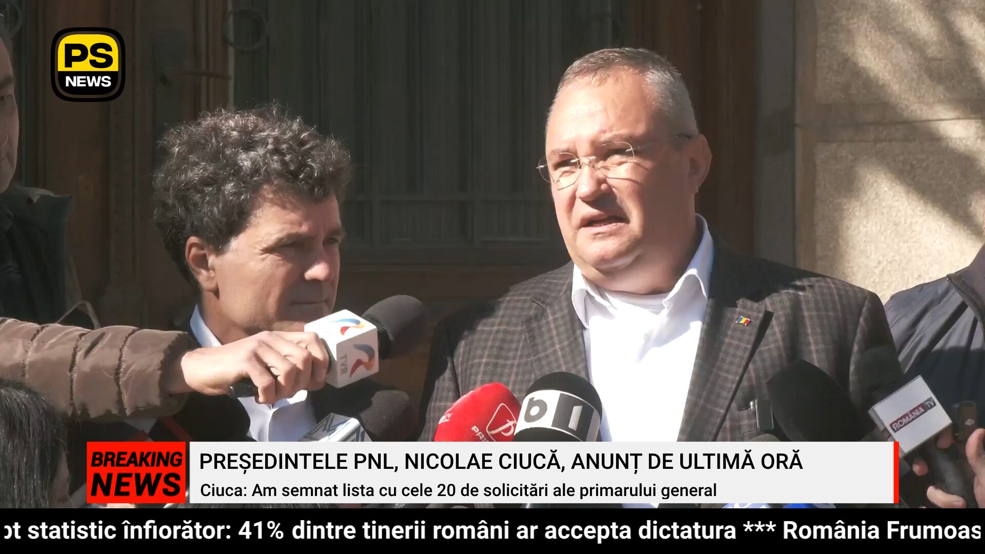 PS News TV | PNL | Declarații de ultimă oră